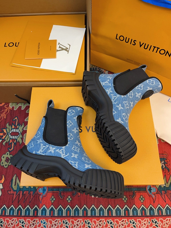 ルイヴィトン靴側面デザイン